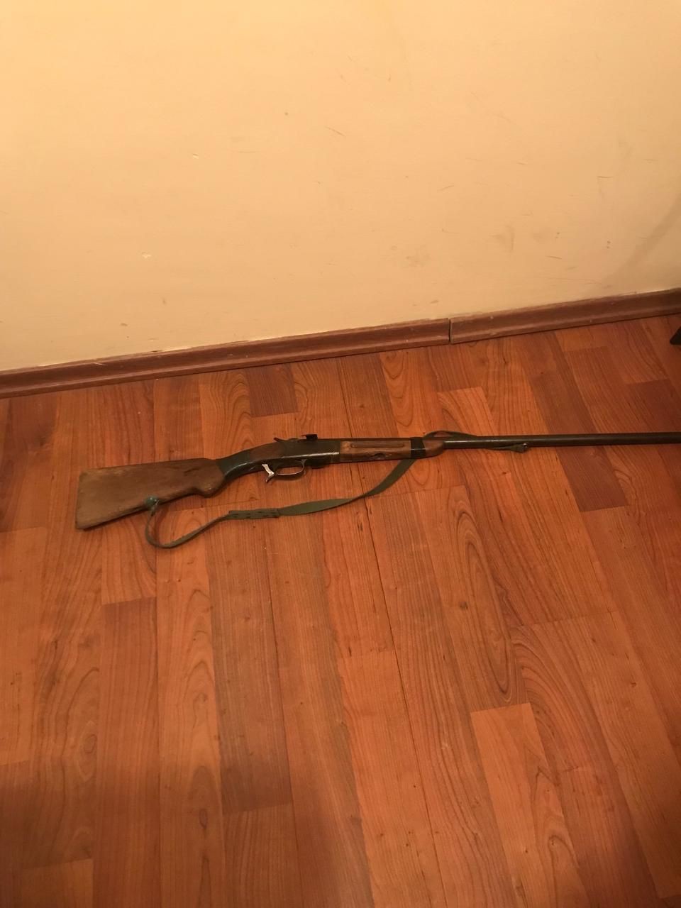 Odlu silahları polisə təhvil verdilər - FOTOLAR